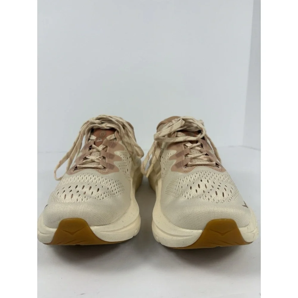 HOKA One One Kawana 2 Vanilla Sandstone Running Shoes Women's Size 8B. - Picture 4 of 15
